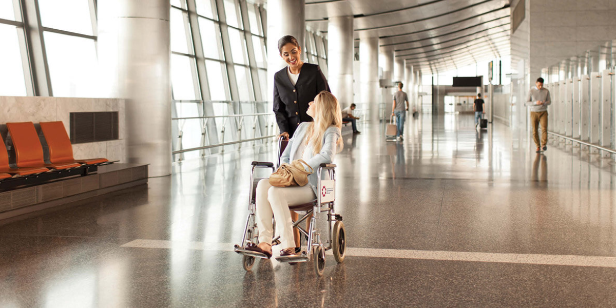 Lufthansa Wheelchair Assistance