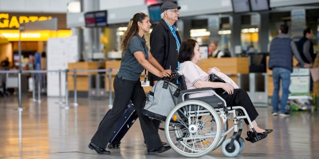 Emirates Wheelchair Assistance for Seniors, Disable